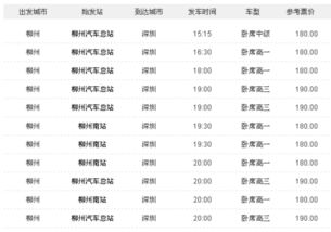 东莞汽车站到贺州多少钱(关于从东莞汽车站到贺州的票价详解)