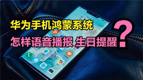 华为手机怎么设生日 华为手机怎么设生日