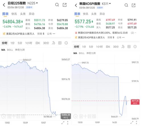 日股大跌韩股熔断